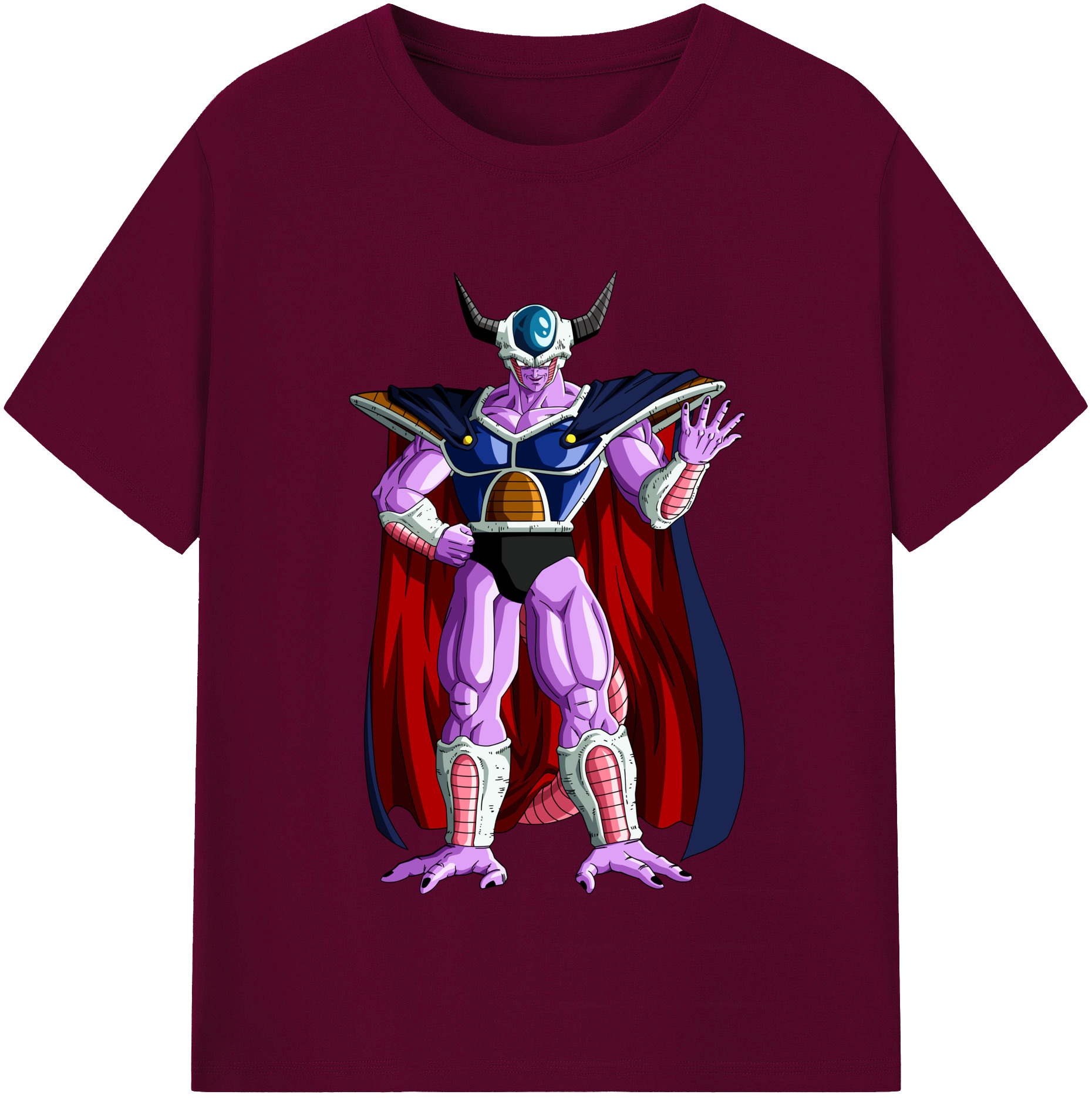 （画像用） ドラゴンボール コルド大王 DRAGON BALL King Cold レディースカジュアルプリントTシャツ（綿100％）